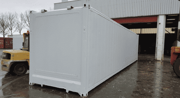 Contenedor isotérmico de 40 pies cubo alto usado revisado