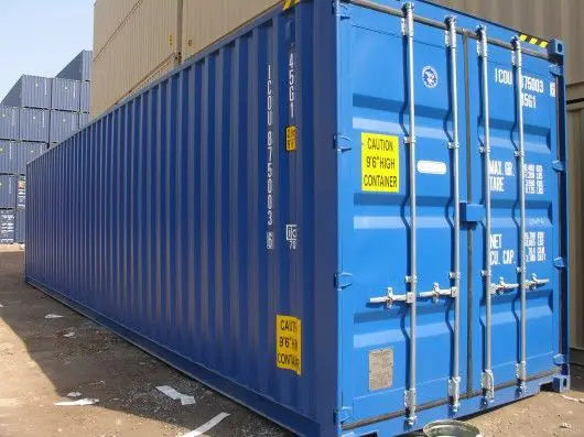 Contenedor maritimo de 40 pies High Cube nuevo