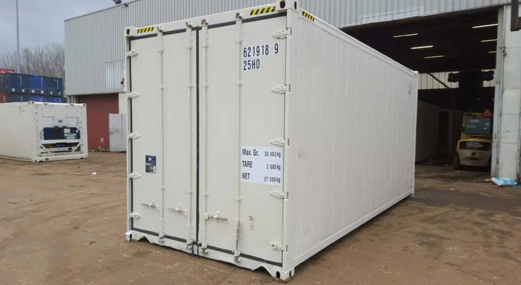Contenedor isotérmico de 40 pies cubo alto usado revisado
