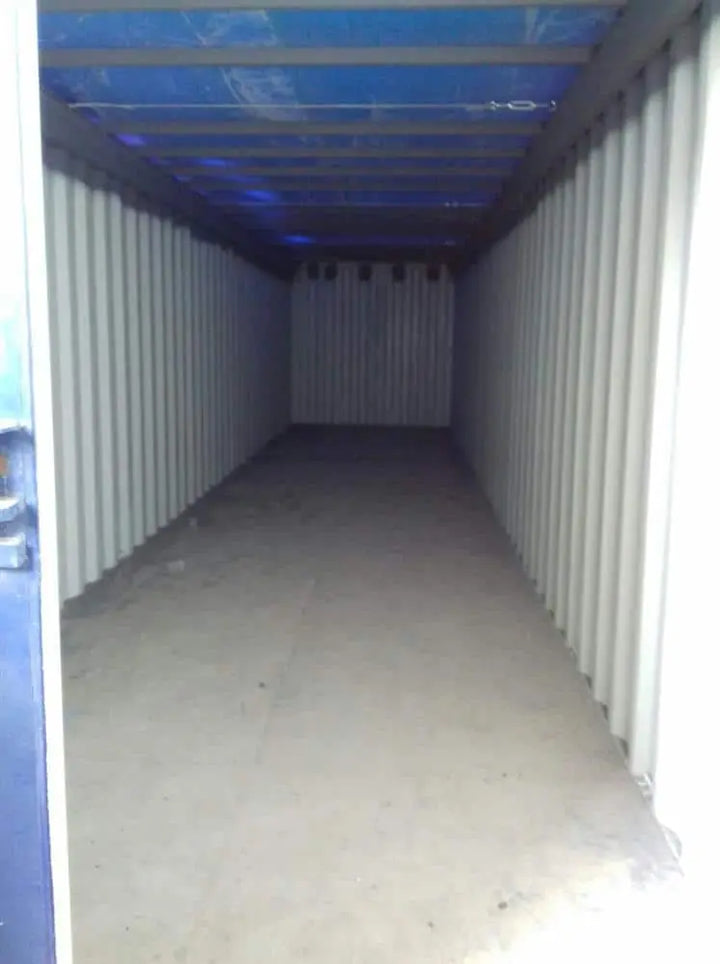 Contenedor marítimo 40 pies High Cube Open Top modificado segunda mano