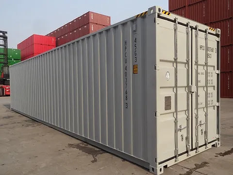 CONTENEDOR MARITIMO DE 40 PIES HC CON 4 PUERTAS LATERALES