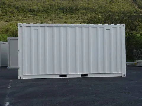 CONTENEDOR MARITIMO DE 15 PIES BLANCO - NUEVO