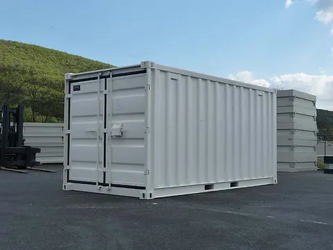 CONTENEDOR MARITIMO DE 15 PIES BLANCO - NUEVO